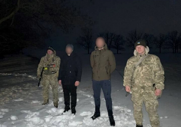 В Одесской области поймали двух "уклонистов", которые пытались попасть в Молдову через снежные поля
