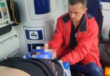 В Одесском районе микроавтобус съехал в кювет: есть пострадавшие