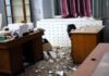 Последствия сражеских атак: в Одесском археологическом музее обвалился потолок