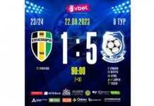 Футбол. ФК «Олександрія» — «Чорноморець» — 1:5