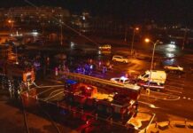 В Одессе горел торговый центр «Ривьера»